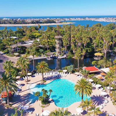 Daytime Aerial Paradise Point