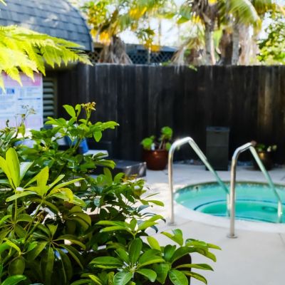 spa courtyard