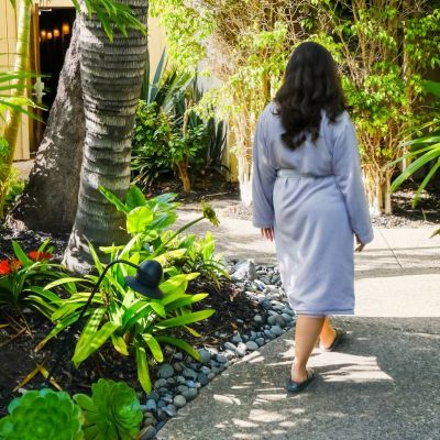 the spa walkway