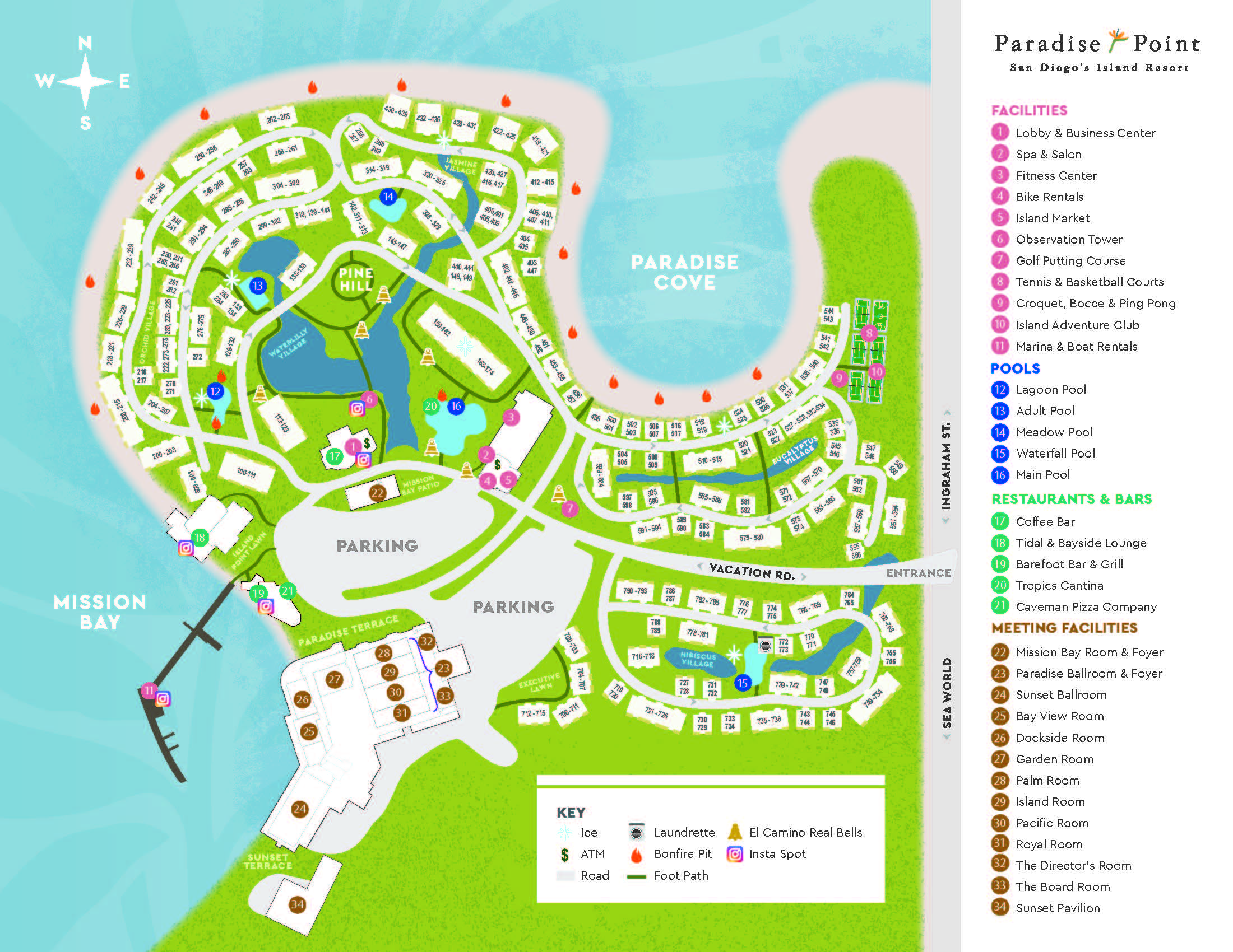 Pp Resortmap Paradise Point