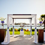 Wedding Altar with a Waterfront View - LGBT Weddings at Paradise Point