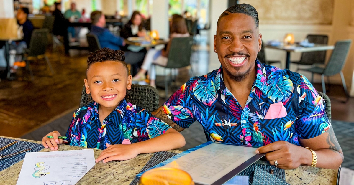 family at dinner